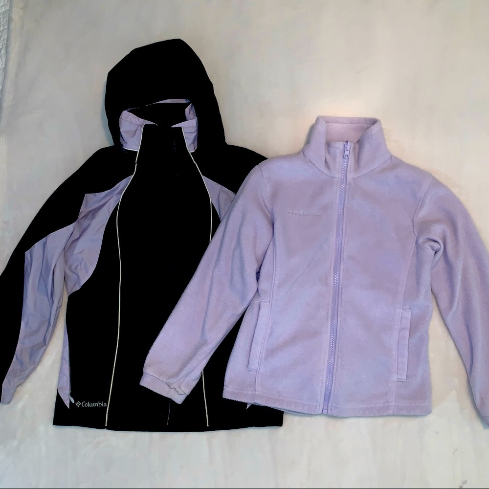 Columbia Girl’s Winter Coat and Rain Jacket